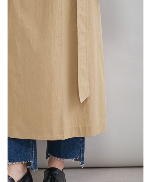 トレンチコート コート 撥水オーバーサイズトレンチコート レディース | Mila Owen | 15