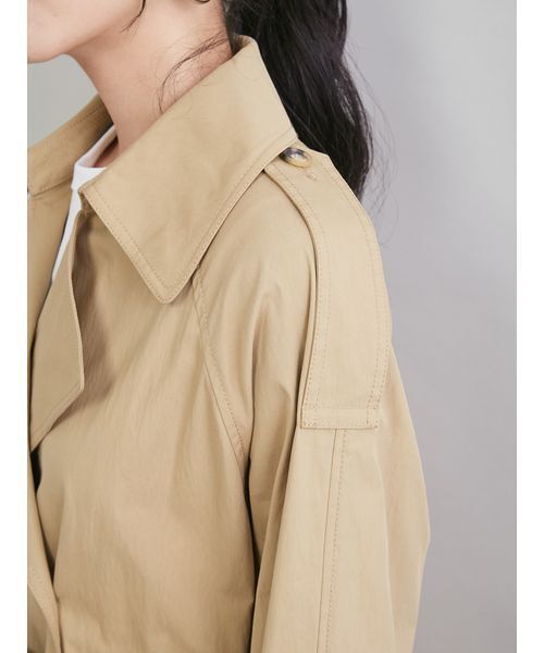 トレンチコート コート 撥水オーバーサイズトレンチコート レディース | Mila Owen | 16