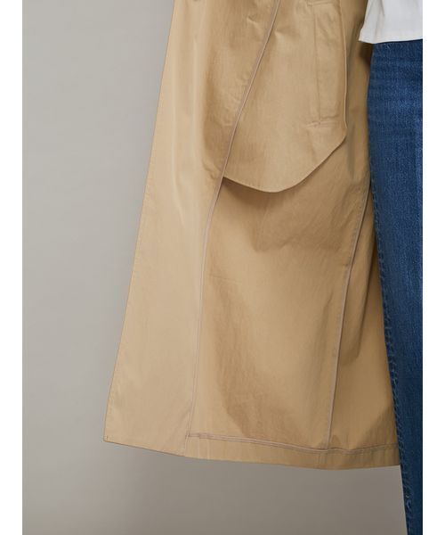 トレンチコート コート 撥水オーバーサイズトレンチコート レディース | Mila Owen | 17