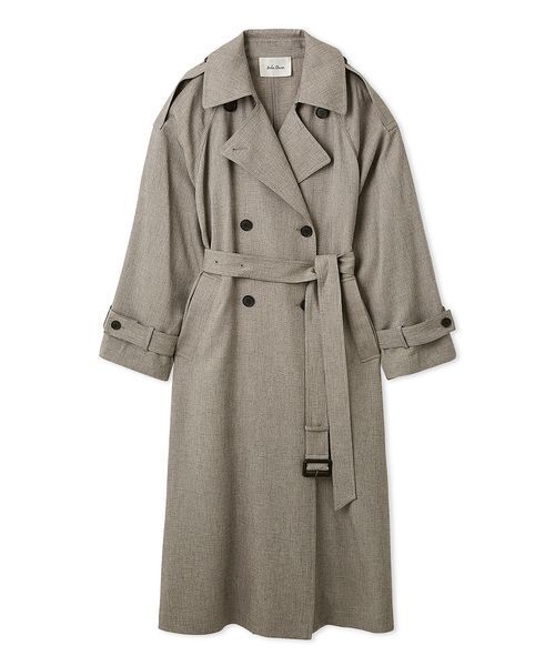 トレンチコート コート 撥水オーバーサイズトレンチコート レディース | Mila Owen | 23