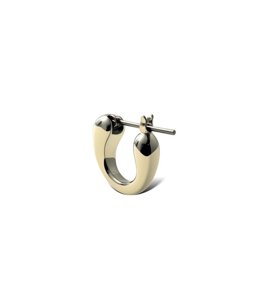 ピアス Drop Curve Hoop Pierce / 金属アレルギー対応 レディースの画像