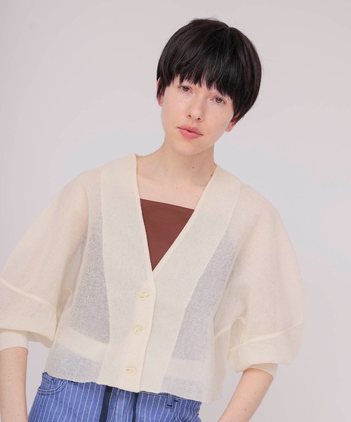 DRESSLAVE（ドレスレイブ） カーディガン ALLONGE Vneck cardigan