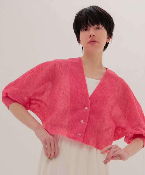 カーディガン DRESSLAVE DRESSLAVE（ドレスレイブ） カーディガン fox cashmere slit sleeve