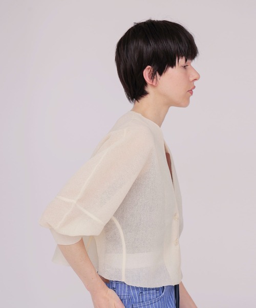 DRESSLAVE（ドレスレイブ） カーディガン ALLONGE Vneck cardigan