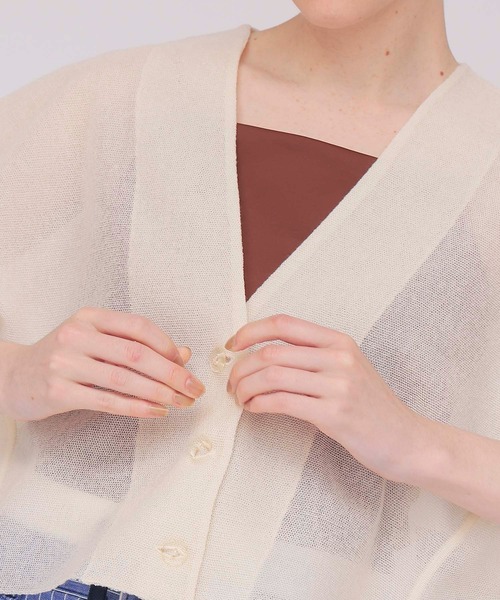 DRESSLAVE（ドレスレイブ） カーディガン ALLONGE Vneck cardigan
