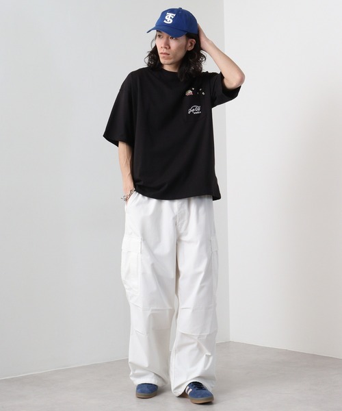 「FUNALIVE」 半袖Tシャツ LL ホワイト メンズ_画像6