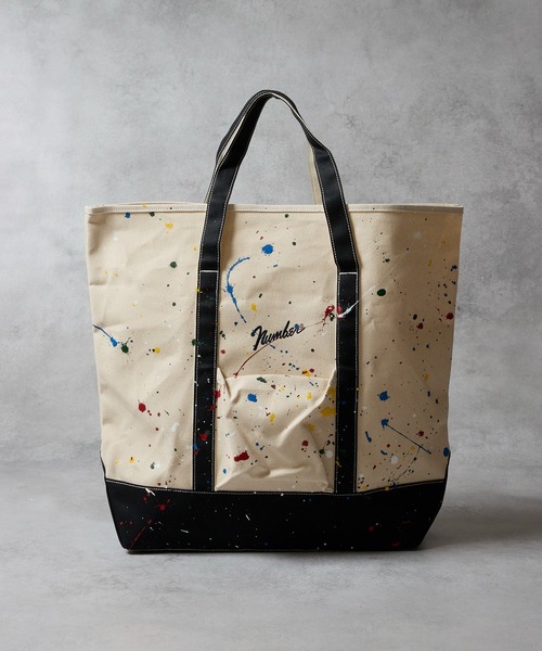 NUMBER (N)INE（ナンバーナイン） トートバッグ HAND PAINTED CANVAS
