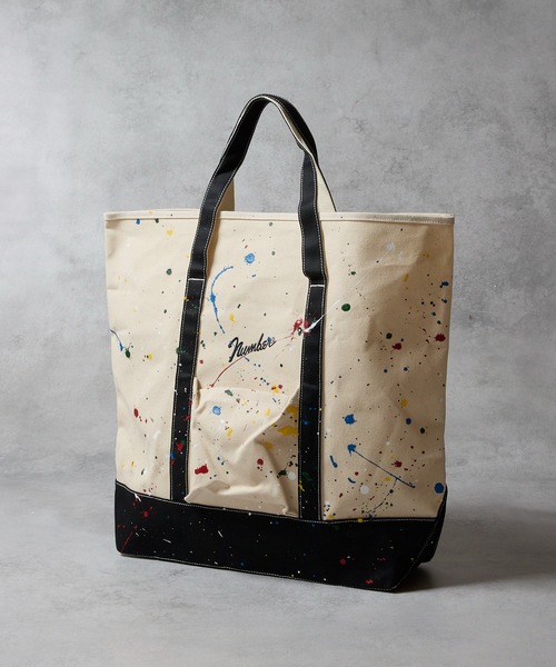 NUMBER (N)INE（ナンバーナイン） トートバッグ HAND PAINTED CANVAS