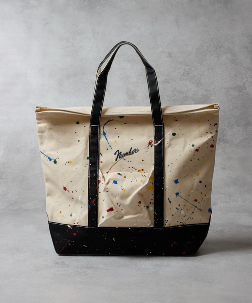NUMBER (N)INE（ナンバーナイン） トートバッグ HAND PAINTED CANVAS