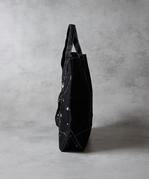 【値下なし⭐︎完全完売】9-5 Tote Bag NUMBER (N)INE（ナンバーナイン） トートバッグ HAND PAINTED CANVAS
