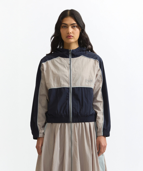 ブルゾン アウター 「P.A.M/パム」DOUBLE DEALING ZIP THROUGH JACKET レディースの画像
