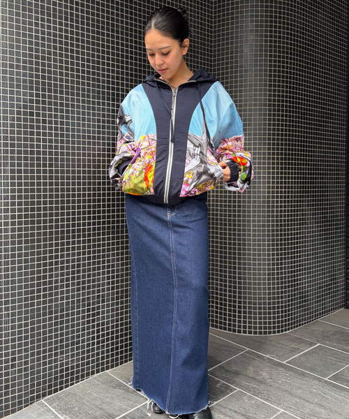 ブルゾン アウター 「P.A.M/パム」DOUBLE DEALING ZIP THROUGH JACKET レディースの画像