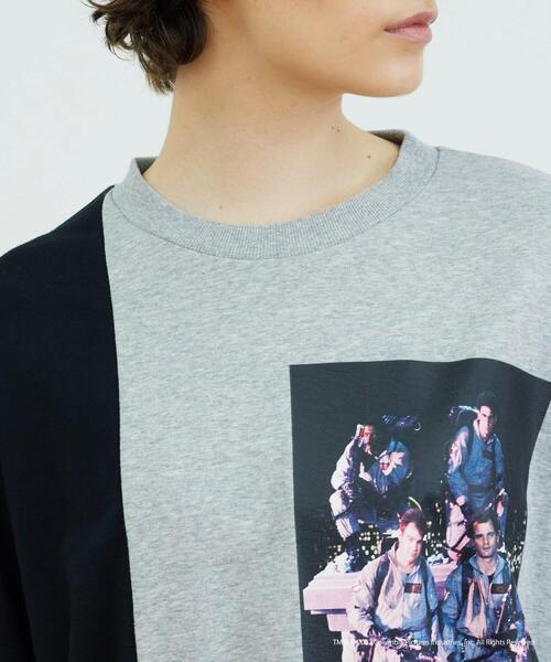 「FRAPBOIS」 スウェットカットソー 1 ライトグレー レディース_画像5