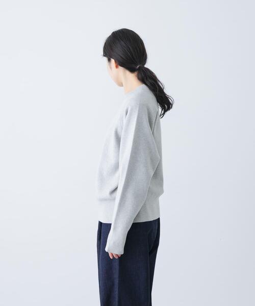 かぐれ ニット セーター コットンスウェットニット レディース 