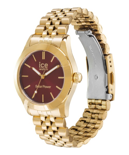 「ICE WATCH」 アナログ腕時計 MEDIUM ゴールド レディース_画像5
