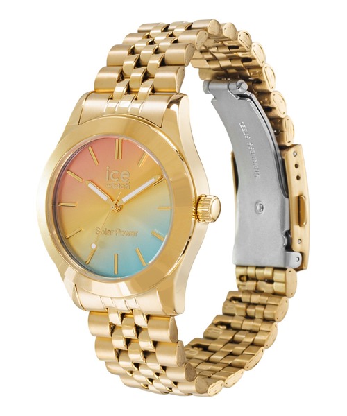 「ICE WATCH」 アナログ腕時計 MEDIUM ゴールド レディース_画像8