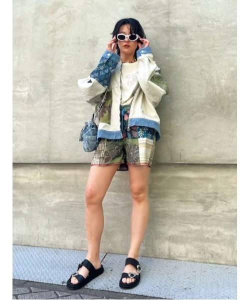 Desigual ☆ デシグアル ブルゾン ジャケット ラクロワ Mサイズ M. Christian Lacroix パデッドジャケット | デシグアル(Desigual