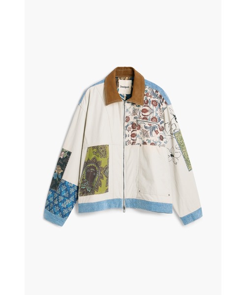 Desigual（デシグアル） ブルゾン アウター パッチワーク ジップアップ