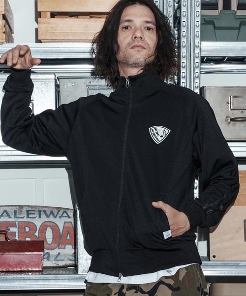No Rain No Rainbow ブルゾン アウター mj11429-track jacket with