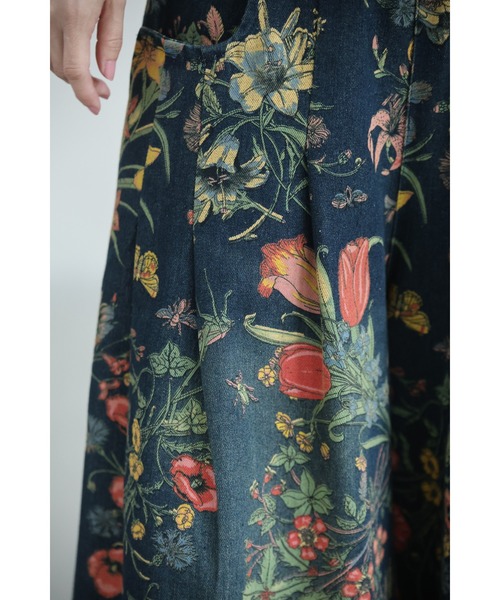 「CAWAII」 デニムパンツ FREE ネイビー レディース_画像2