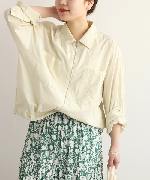 JOURNAL STANDARD relumeナイロンブルゾン ベージュ JOURNAL STANDARD relume（ジャーナルスタンダード レリューム