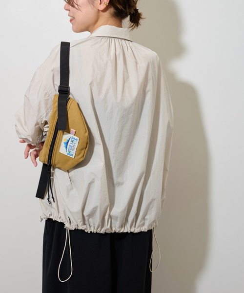 JOURNAL STANDARD relumeナイロンブルゾン ベージュ JOURNAL STANDARD relume（ジャーナルスタンダード レリューム