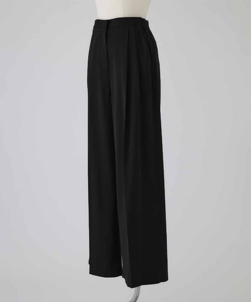 RIM.ARK スラックス パンツ 「RIM.ARK/リムアーク」Move belt satin PT