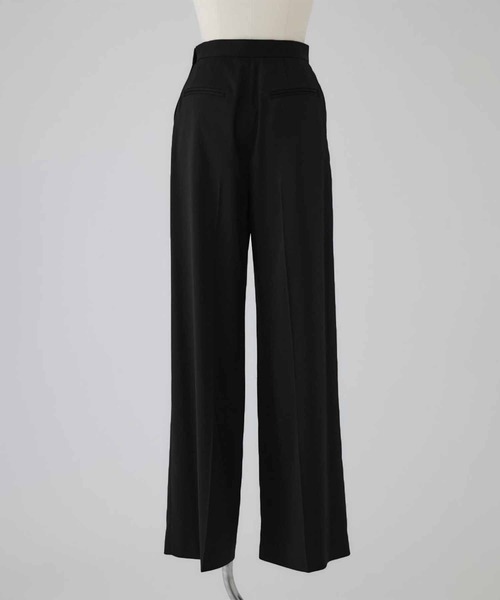 RIM.ARK スラックス パンツ 「RIM.ARK/リムアーク」Move belt satin PT