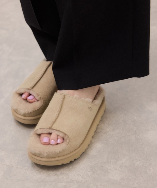 UGG Greenport slide サンダル　ボアサンダル　新品未使用 UGG Australia（アグオーストラリア） ugg サンダル 「UGG(アグ)」W