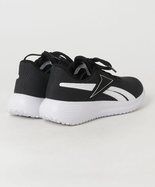「Reebok」 ローカットスニーカー 24.5cm ブラック×ホワイト レディース_画像2