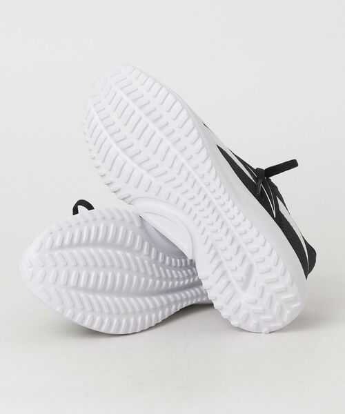 「Reebok」 ローカットスニーカー 24.5cm ブラック×ホワイト レディース_画像3