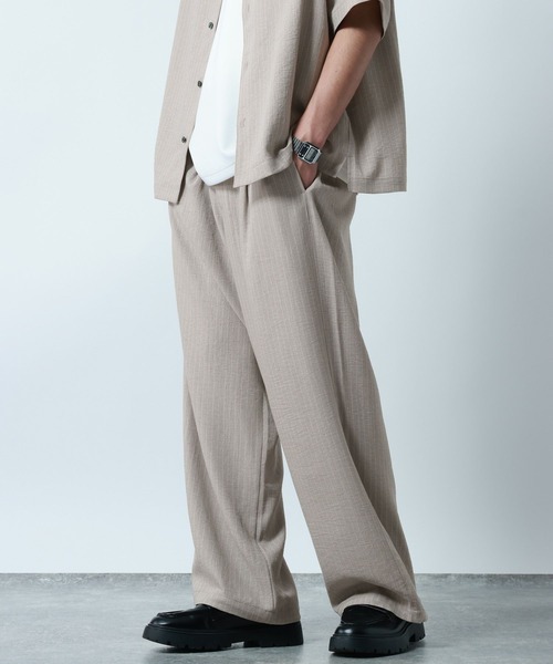 RAGEBLUE（レイジブルー） ワイドパンツ スラックス 「Satistex Dry