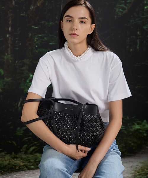 CHARLES & KEITH 黒 トートバッグ CHARLES ＆ KEITH（チャールズ&キース） トートバッグ Calla カルラ