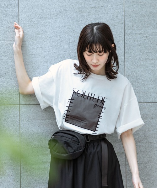 【希少サンプル品】ロバートゲラー 再構築 ドッキング Tシャツ チェック 48 LAKOLE（ラコレ） tシャツ 半袖 アソートドッキングプリントT / 665045