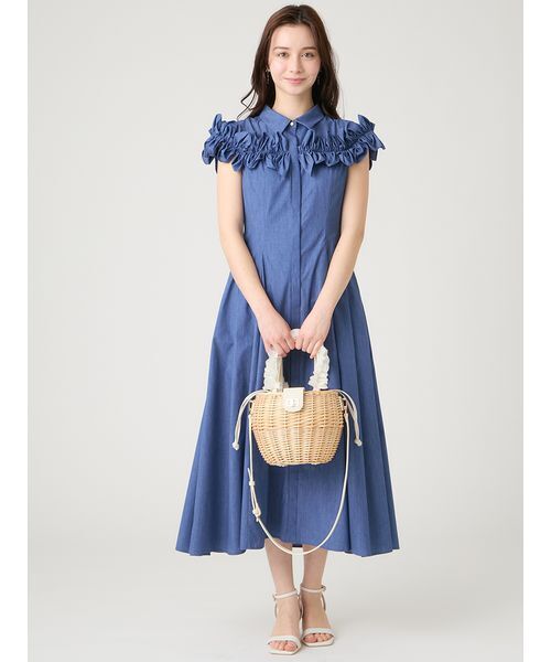 CELFORD（セルフォード） かごバッグ カゴバッグ フリルチュール