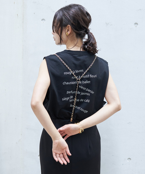「Rouge vif」 サスペンダー フリー ゴールド レディース_画像6