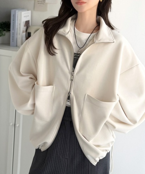 「classicalelf」 ブルゾン X-LARGE チャコール レディース_画像3
