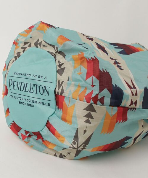 「PENDLETON」 トートバッグ - ブルー レディース_画像3