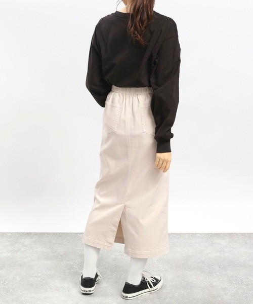 「GLOBAL WORK Smile Seed Store」 タイトスカート X-LARGE ブラック レディース_画像4