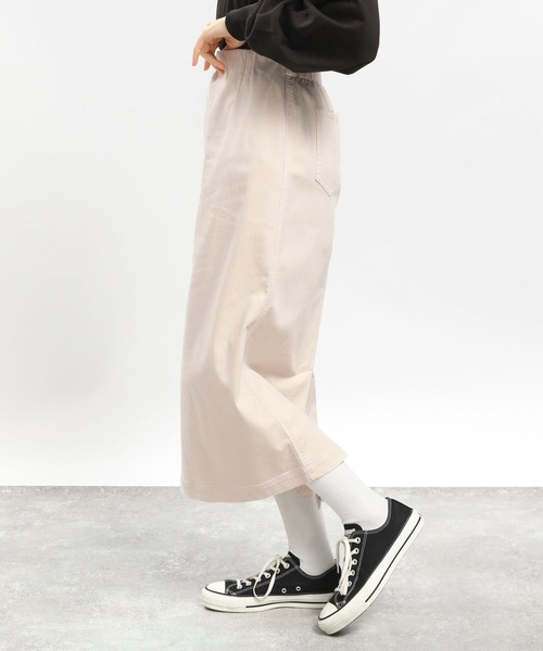 「GLOBAL WORK Smile Seed Store」 タイトスカート X-LARGE ブラック レディース_画像7