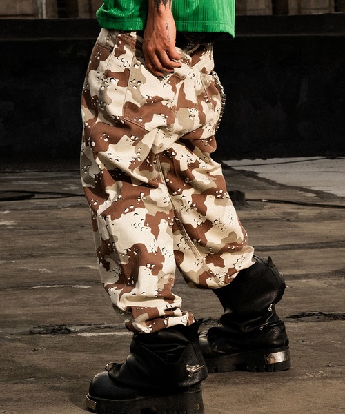HUF（ハフ） ジーンズ CROMER CAMO PANT メンズ レディース : ZOZOTOWN