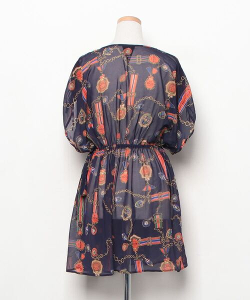 「JOYRICH」 ノースリーブワンピース X-SMALL パープル レディース_画像2