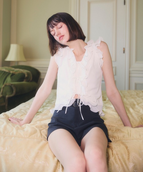 EIMY ISTOIRE（エイミーイストワール） タンクトップ ノースリーブ