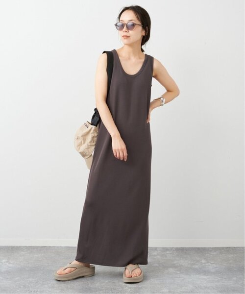 「Plage」 ノースリーブワンピース 38 ブラック レディース_画像10
