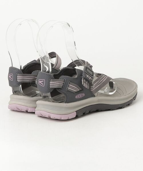 「KEEN」 フラットサンダル 23cm グレー レディース_画像2