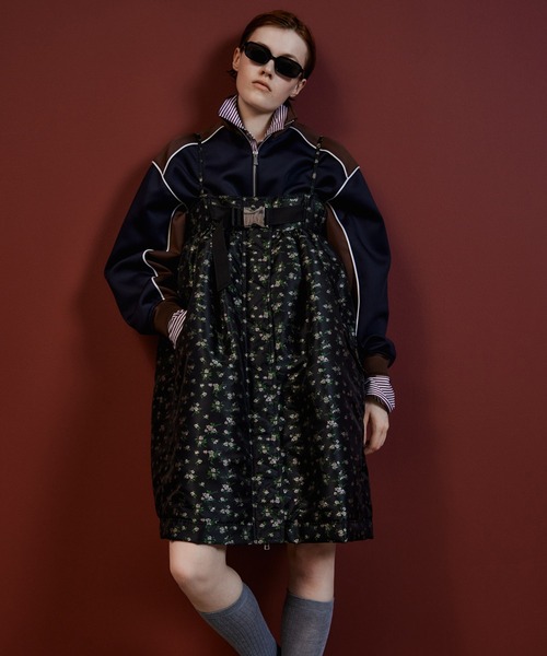 MAISON SPECIAL（メゾンスペシャル） tシャツ Compact Zip-Up Jersey