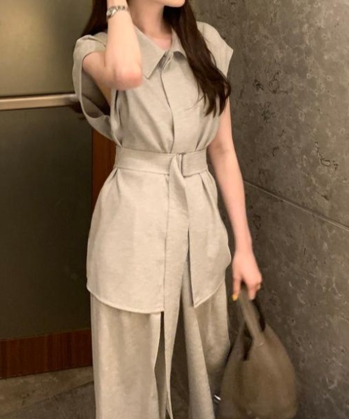 「FAVORITO」 セットアップ F ベージュ レディース_画像9