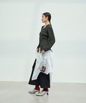 ロング スカート SHIRT DOCKING ...の詳細画像3
