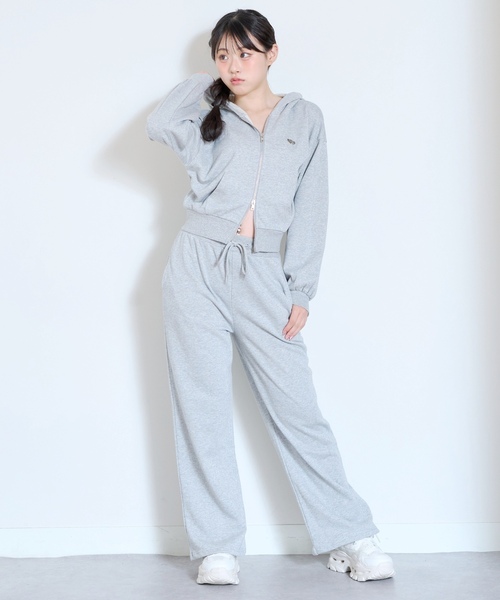 ワンピース 「LTXC」ラメキラダブルジップパーカ ロングパンツセットアップ キッズ 子供服 女の子 | LOVETOXIC | 06