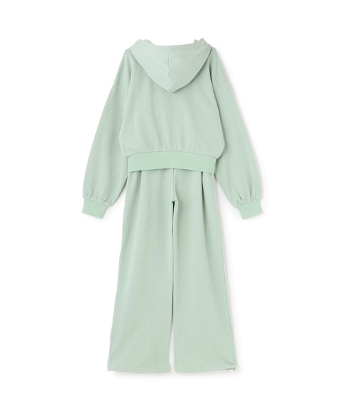 ワンピース 「LTXC」ラメキラダブルジップパーカ ロングパンツセットアップ キッズ 子供服 女の子 | LOVETOXIC | 16